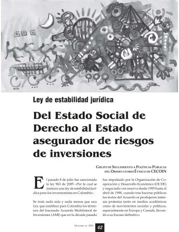 revista E&P numero 2.pmd - Observatorio Étnico Cecoin