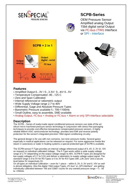 SCPB-Series - Broadband Technology 2000 Ltd