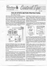 SOLID-STATE MOTOR PROTECTORS