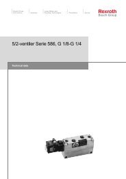 5/2-ventiler Serie 586, G 1/8-G 1/4 - Bosch Rexroth