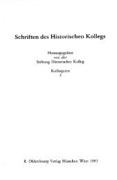 I. Von der Gastfreundschaft zum Gasthaus - Historisches Kolleg