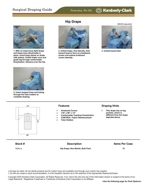 Hip Drape Surgical Draping Guide