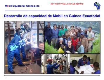 Mobil Equatorial Guinea Inc. - Unctad XI