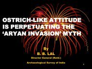 'aryan invasion' myth