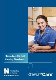Stoma Care Clinical Nursing Standards - SecuriCare