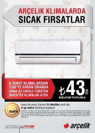 Multi Inverter Klima Arcelik