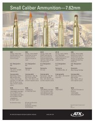 Brochure - MIL-STD 7.62mm Ammunition - NIOA LEM