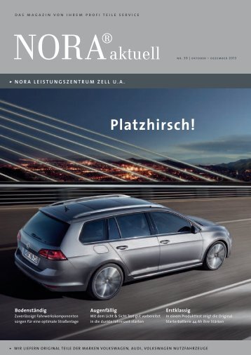 Nora Leistungszentrum Zell u.A. - Autohaus Ratzel Onlineshop