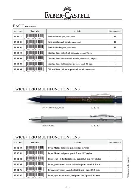 Design - Best Pencil :: Faber-Castell RomÃ¢nia