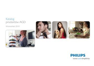 Katalog produktÃ³w AGD - Philips