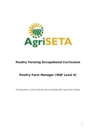 Poultry Farm Manager - SAPA