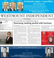 Mayor, 2 Councillors - Westmount Independent