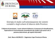 Marco Iacobucci - UPI - Unione delle Province d'Italia