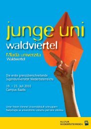 Junge Uni Waldviertel