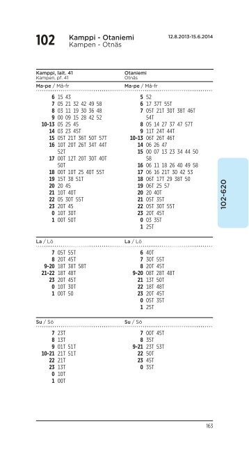 Bussit 102 - 620 - HSL