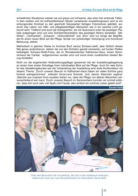 Kontakte 2011 (PDF) - LFS – Liebfrauenschule Geldern