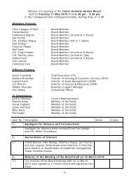 Item 6 - Draft minutes of 11 May 2010 - Tower Hamlets Homes