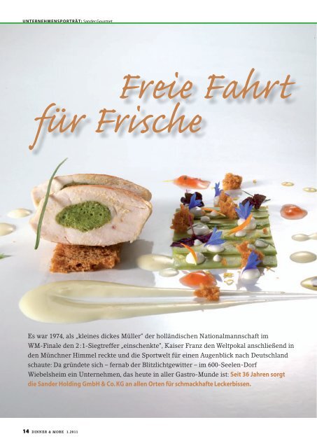 EISKALT ERFRISCHEN! - Bayer Gastronomie GmbH