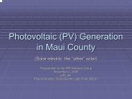 Photovoltaic (PV) Generation in Maui County - Heco.com