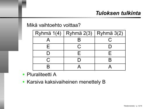 Diplomityöesitelmä - Lahti