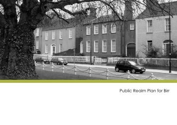 Public Realm Plan for Birr - Offaly County Council