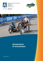 Bijlage 4: Sponsordossier organisator - Belgian Paralympic Committee