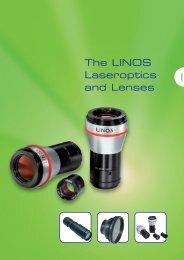 The LINOS Laseroptics and Lenses - Qioptiq Q-Shop