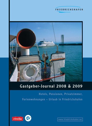 Gastgeber-Journal 2008 & 2009 - Friedrichshafen