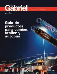 Guia de productos para camion, trailer y autobus - Gabriel