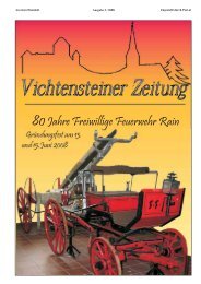 80Jahre Freiwillige Feuerwehr Rain - Gemeinde Vichtenstein