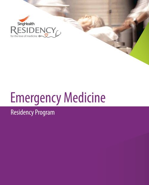 Emergency Medicine - SingHealth Residency