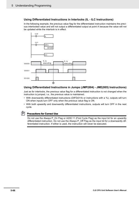 CJ2 CPU Unit Software User's Manual - CIP ETI