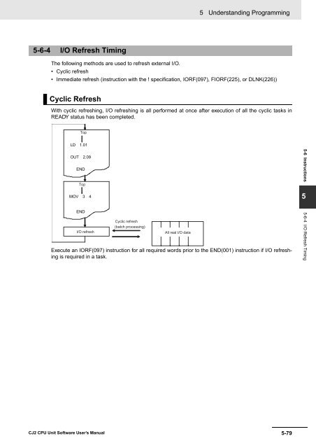 CJ2 CPU Unit Software User's Manual - CIP ETI