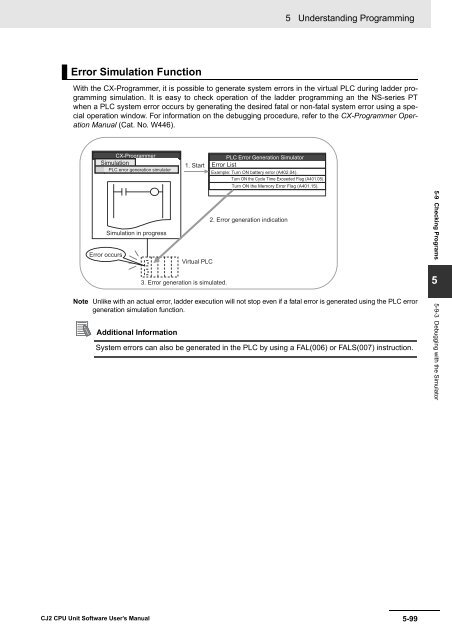 CJ2 CPU Unit Software User's Manual - CIP ETI