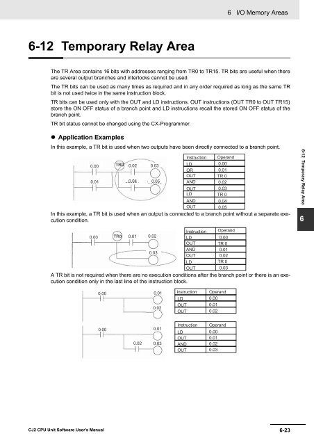 CJ2 CPU Unit Software User's Manual - CIP ETI