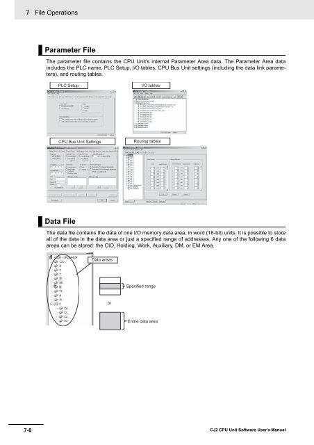 CJ2 CPU Unit Software User's Manual - CIP ETI