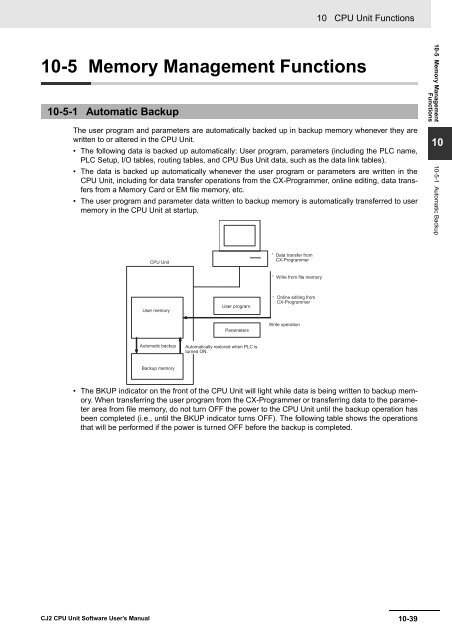 CJ2 CPU Unit Software User's Manual - CIP ETI