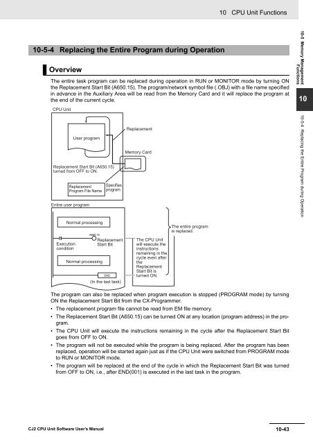 CJ2 CPU Unit Software User's Manual - CIP ETI