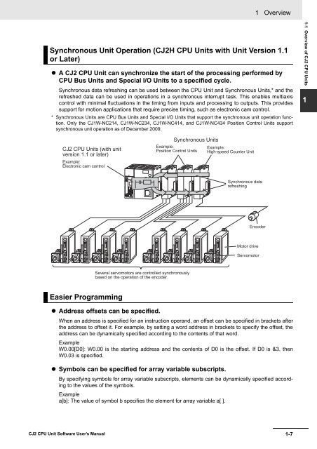 CJ2 CPU Unit Software User's Manual - CIP ETI