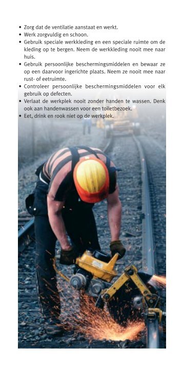 Folder Gevaarlijke stoffen op het werk