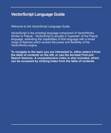 VectorScript 10 Language Guide