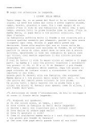 Leggi con attenzione la leggenda. I GIORNI ... - La Teca Didattica