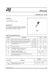 SENSITIVE GATE SCR