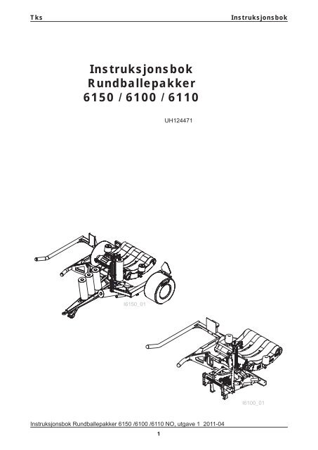 Ny Instr. bok 6150 Ballepakker.indd - TKS AS