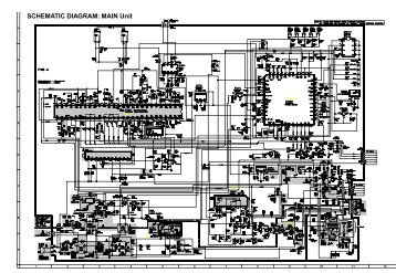 SCHEMATIC DIAGRAM: MAIN Unit