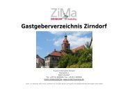 Gastgeberverzeichnis Zirndorf - Zirndorf Marketing