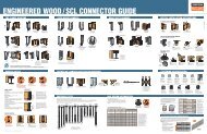 Engineered Wood - SCL Connector Guide (WC-C-EWPBI13)