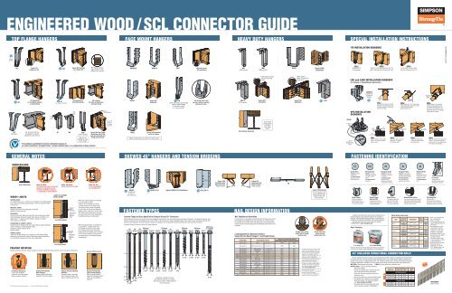 Engineered Wood - SCL Connector Guide (WC-C-EWPBI13)