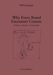Why Every Brand Encounter Counts: - WPP.com