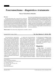 Feocromocitoma â diagnÃ³stico e tratamento